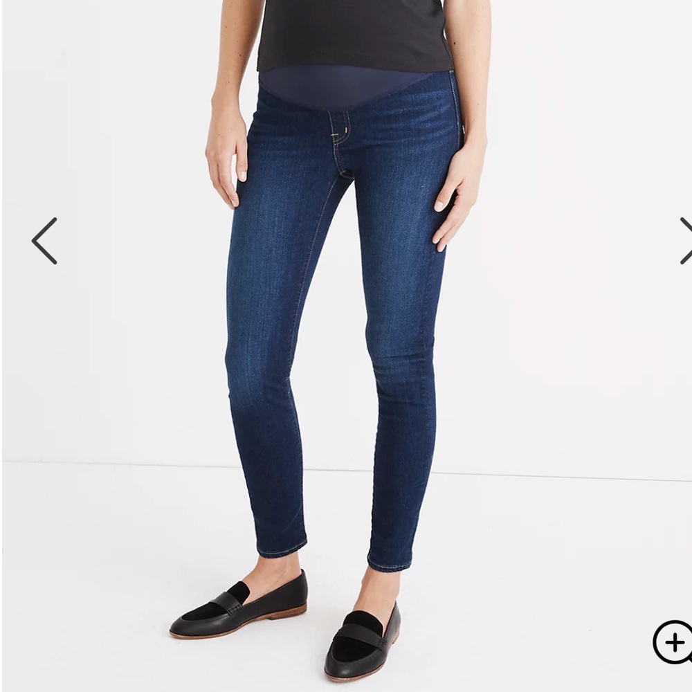 Madewell Stretch Maternity Skinny Jean size 30